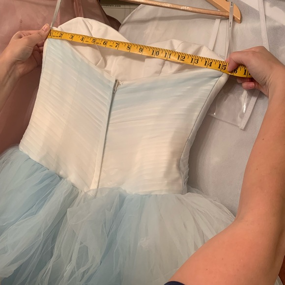 NEW* Vera Wang Ombre Tulle Wedding Dress ✨ MAGICAL FAIRYTALE BALLGOWN - Picture 7 of 12